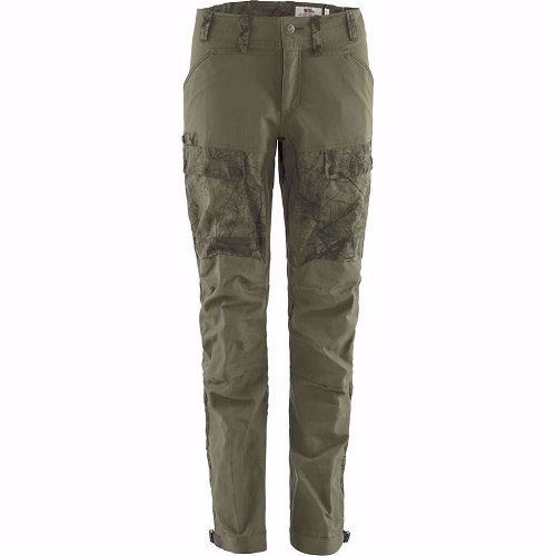 Fjällräven Lappland Hybrid Trousers W Green Camo